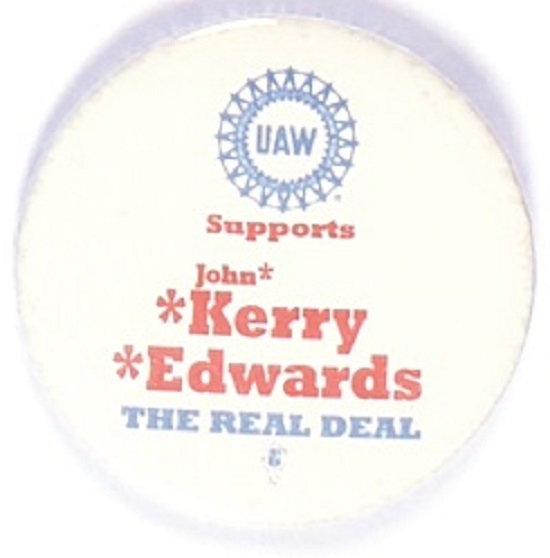 Kerry, Edwards UAW the Real Deal