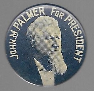 Palmer for President 1896 Campaign Stud