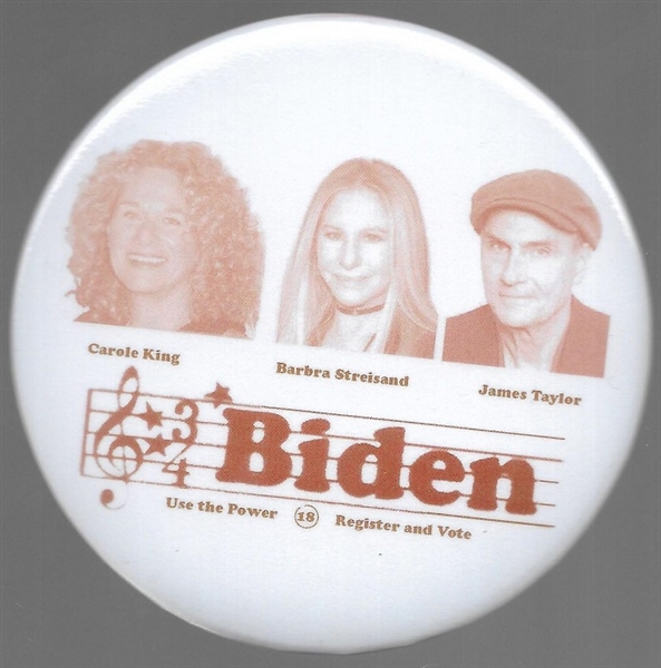 Biden Concert Pin