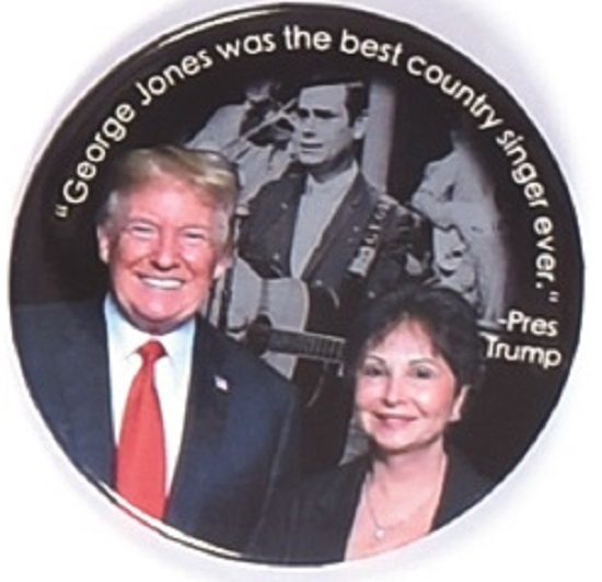 Trump with Nancy Sepulvado, George Jones wife