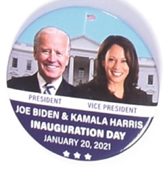 Biden, Harris White House Inaugural Pin