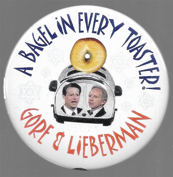 Gore, Lieberman Bagel in Every Toaster