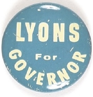 Lyons for Governor of Louisiana