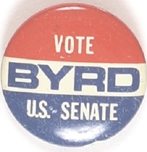 Vote Byrd US Senate