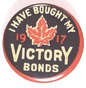 Canada 1917 Victory Bonds