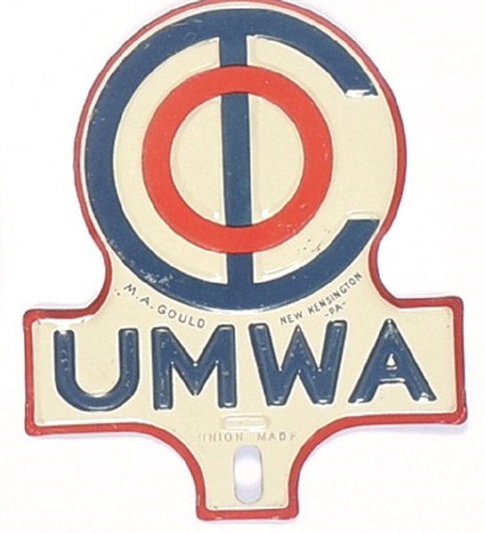 United Mine Workers Litho License