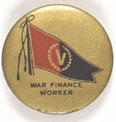 World War II War Finance Worker