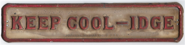 Keep Cool-Idge License Plate