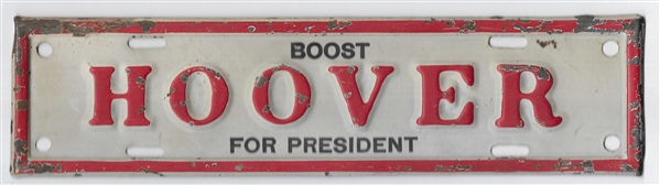 Boost Hoover for President License