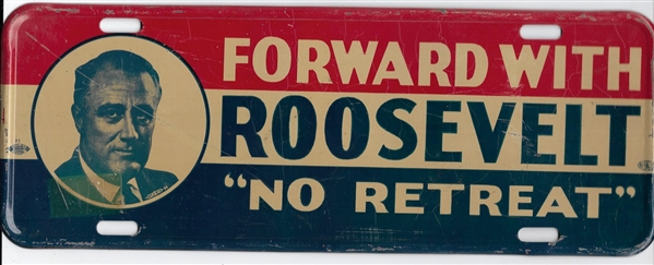 Franklin Roosevelt No Retreat License