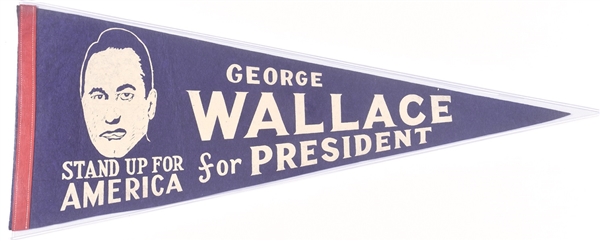 George Wallace Campaign Pennant