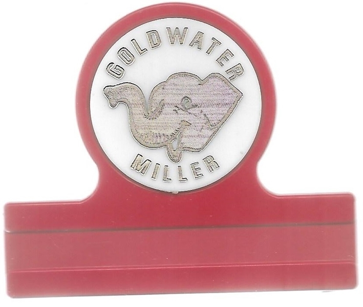 Goldwater, Miller Red Name Badge