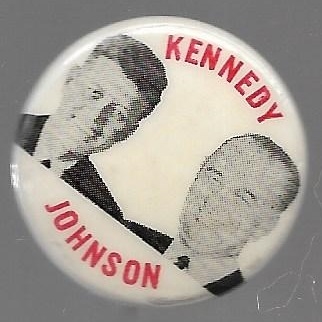 Kennedy, Johnson 1 Inch Jugate
