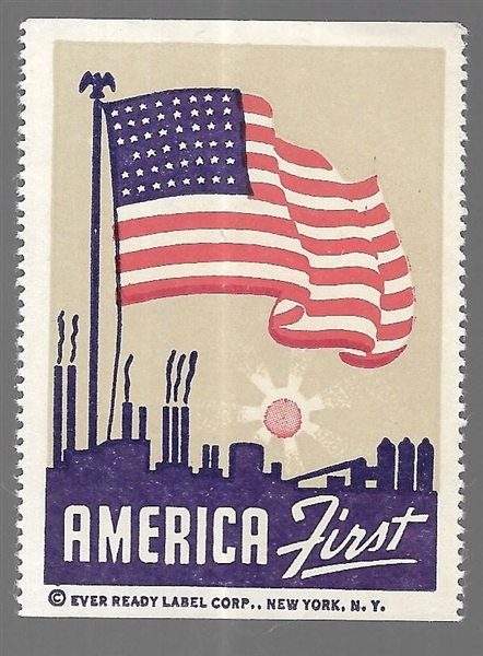 America First Stamp