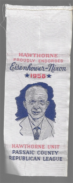 Eisenhower 1956 New Jersey Ribbon
