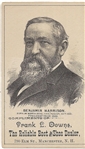 Benjamin Harrison Reliable Boot and Shoe Trade Card