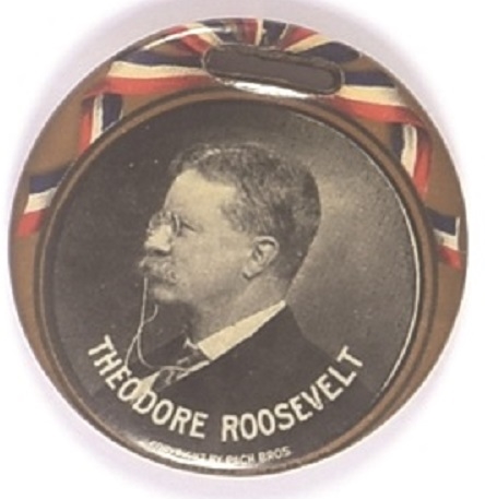 Theodore Roosevelt Celluloid Fob