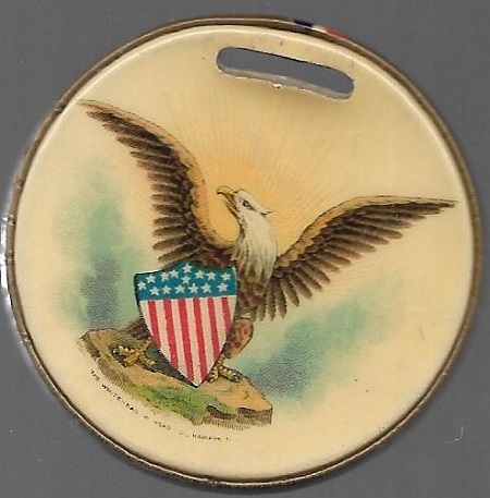 Theodore Roosevelt Celluloid Fob