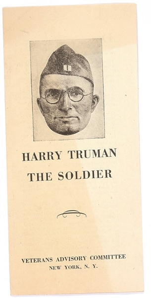 Harry Truman the Soldier