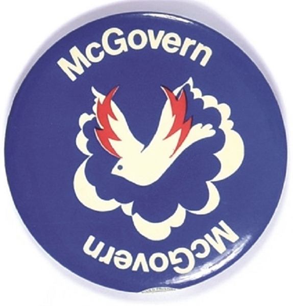 George McGovern Peace Dove and Cloud