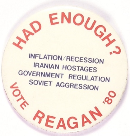 Had Enough? Vote Reagan