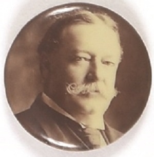 William Howard Taft Sepia Pin