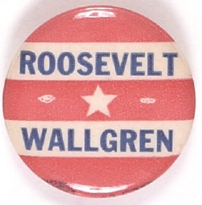 Roosevelt, Wallgren Washington Coattail