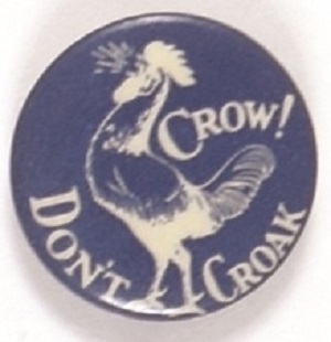 Cox Crow! Dont Croak Rooster Pin