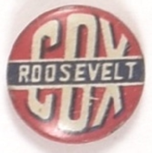 Cox, Roosevelt Red Litho