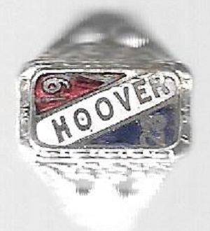 Herbert Hoover Enamel Ring