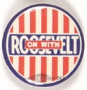 On With Roosevelt Red Stripes