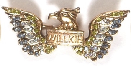Willkie Jewelry Eagle Brooch