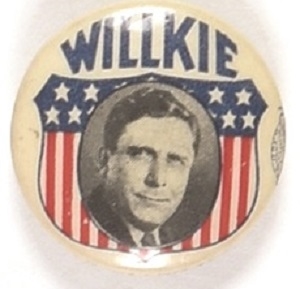 Willkie Classic Shield Celluloid
