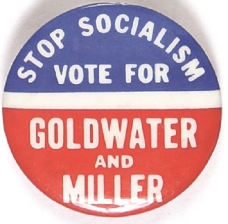 Stop Socialism Vote Goldwater