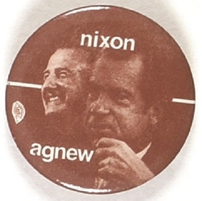 Nixon, Agnew Brown and White Jugate