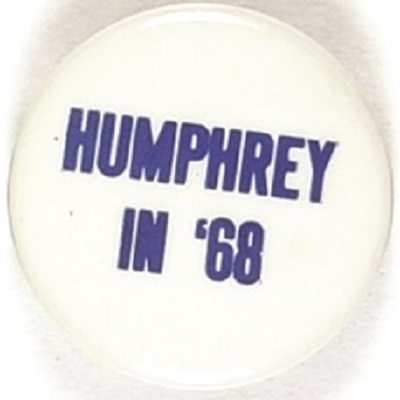 Humphrey in 68 Blue Letters