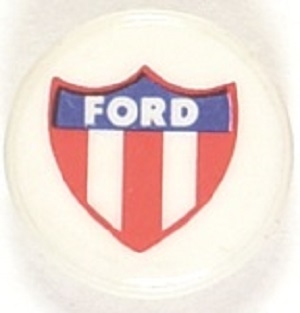 Gerald Ford Shield Celluloid