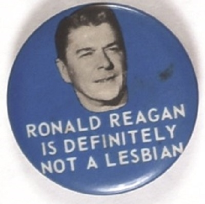 Ronald Reagan is not a Lesbian
