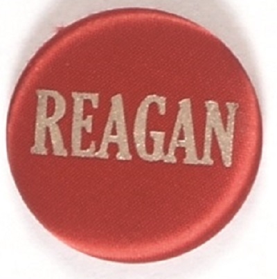 Reagan Red and Gold Cloth Pin