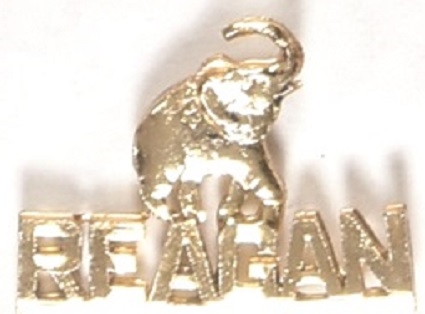 Reagan Clutchback Elephant Pin