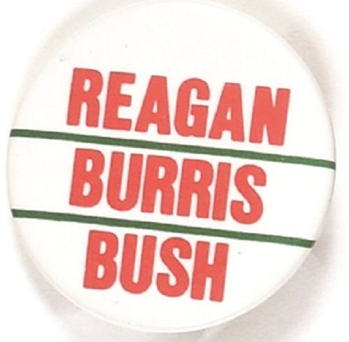 Reagan, Bush, Burris Delaware Coattail