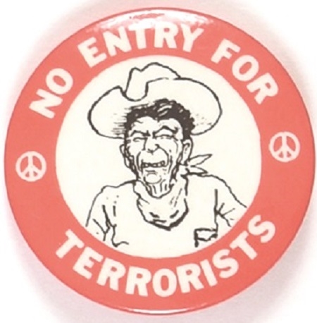 Reagan No Entry for Terrorists