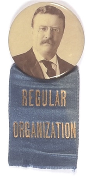 Roosevelt Regular Organization Pin, Ribbon