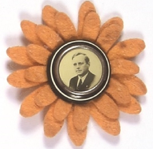 Landon Charm With Double Sunflower, Version 2