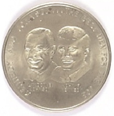 Kennedy, Johnson 1960 Campaign Medal