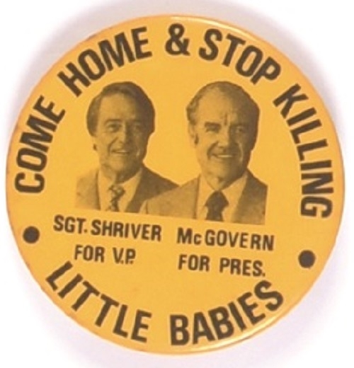 McGovern Stop Killing Little Babies