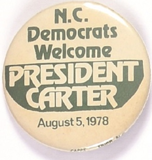 NC Democrats Welcome President Carter