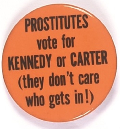 Prostitutes Vote for Kennedy or Carter