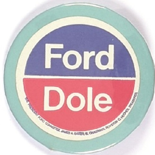 Ford, Dole Committee Pin