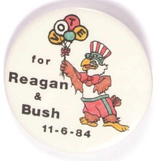 Sam the Olympic Eagle for Reagan